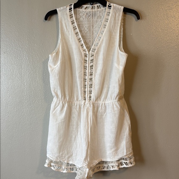 DO+BE Women’s Off White Lace Jumper Size M - Picture 13 of 14